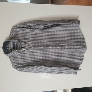 Nautica Mens longsleeve shirt button down collar